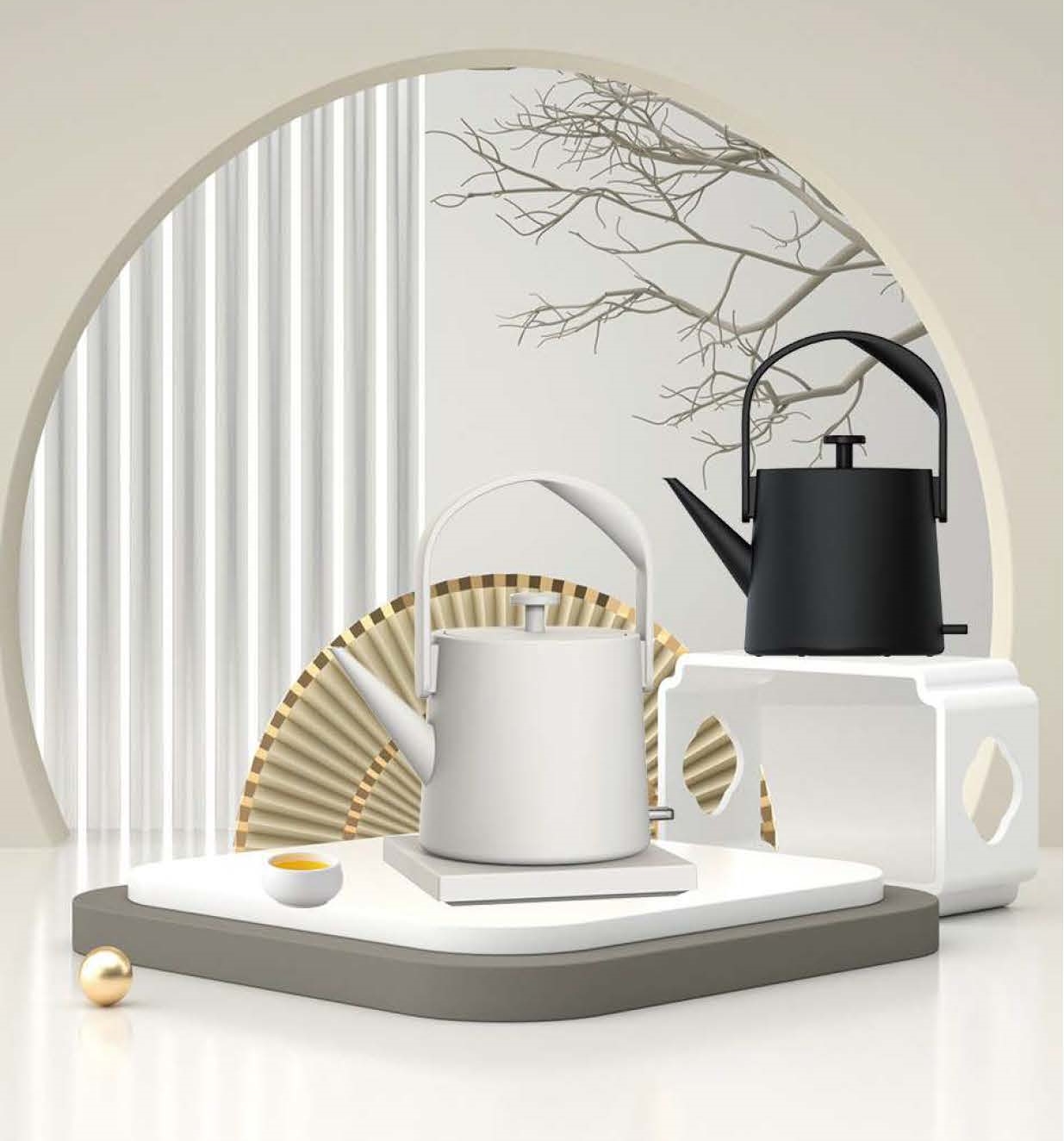 Electric Kettle # ES1021/Matt black , ES1021/Moon grey