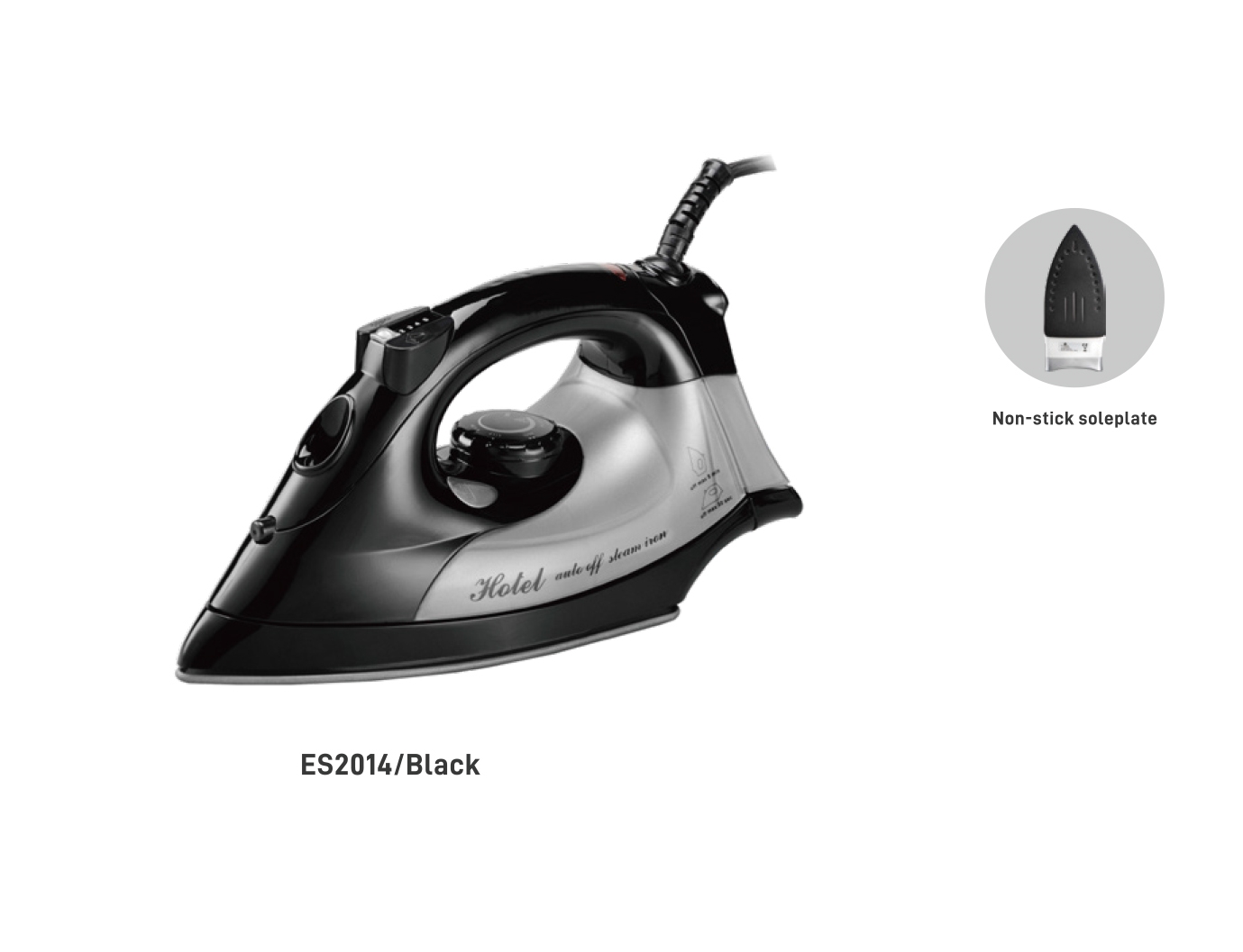 Ironing # ES2014 Silver/Black
