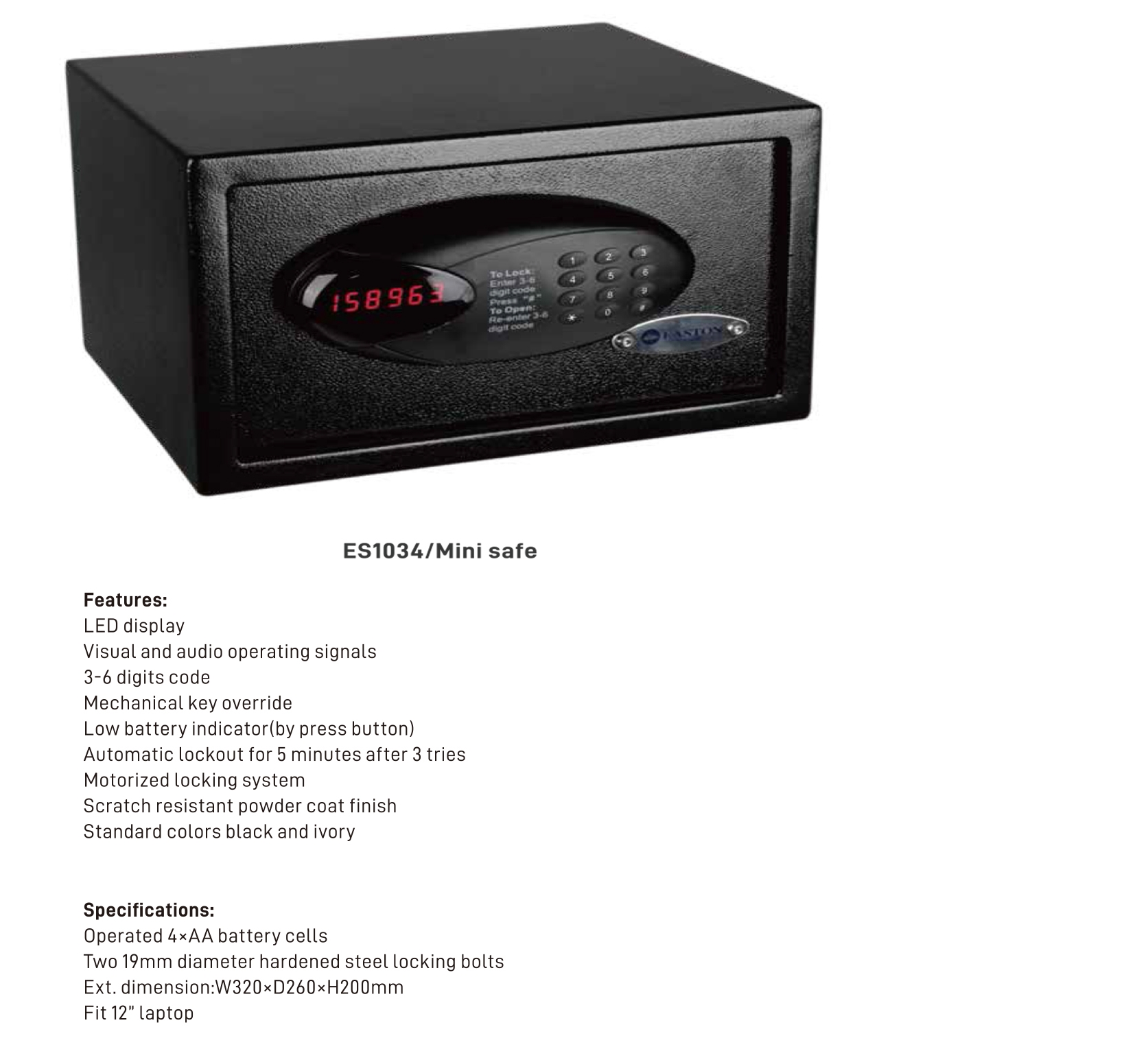 ES1034/Mini safe