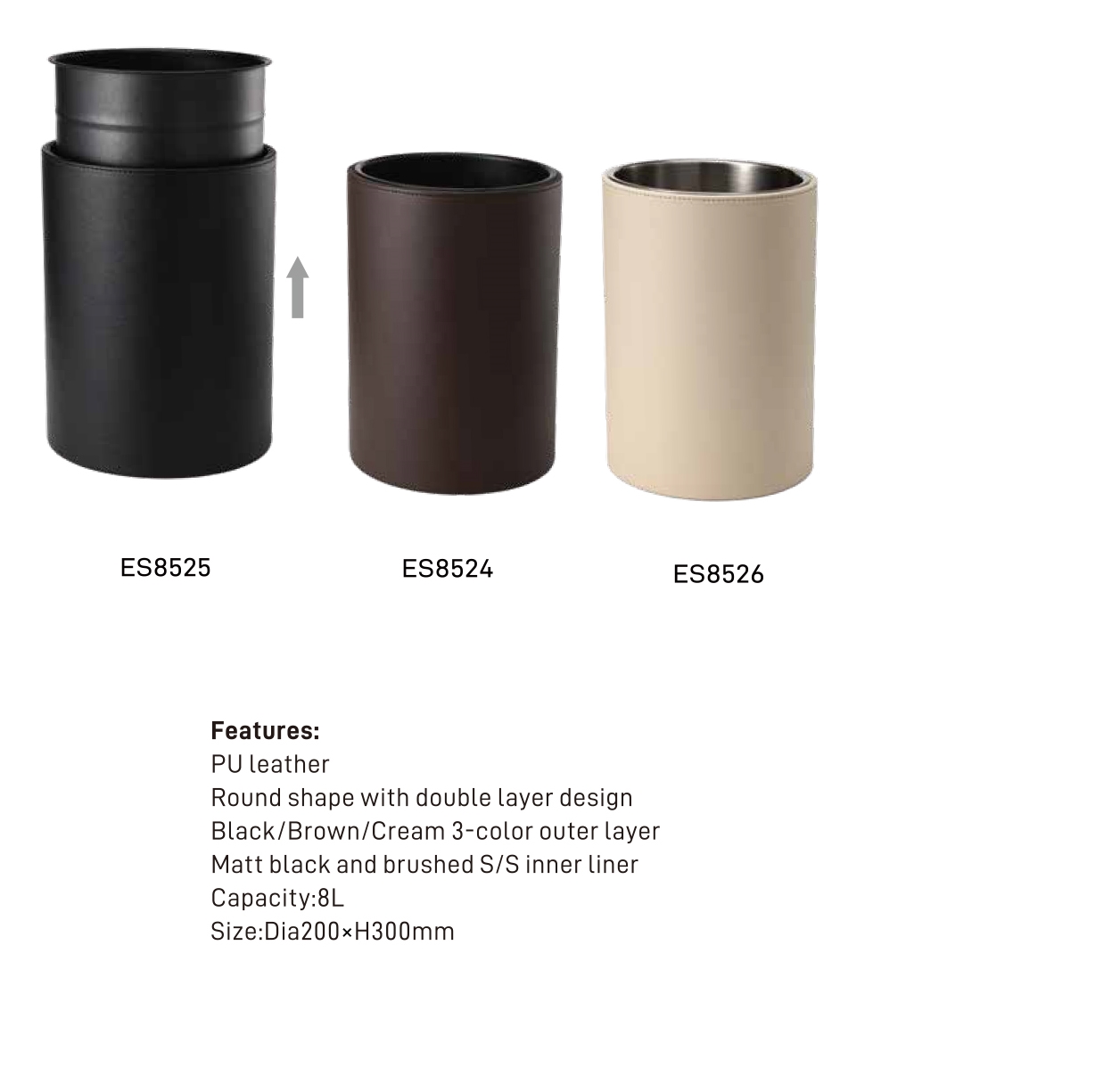 ES8525 ,ES8524 ,ES8526 ,ES8524.BL ,ES8526.SL